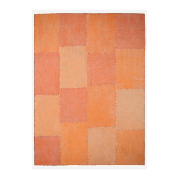 Ručně tkaný oranžový koberec Kayoom Emotion 222 Multi Orange, 120 x 170 cm