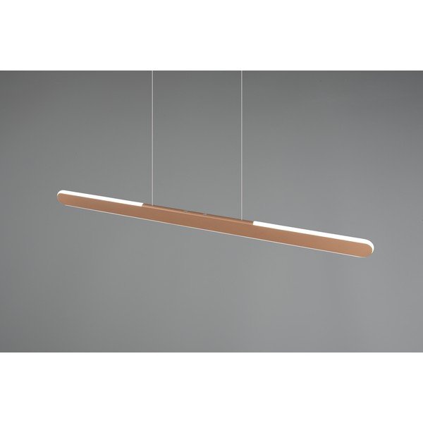 Hnědé LED závěsné svítidlo Helios – Trio-image-2