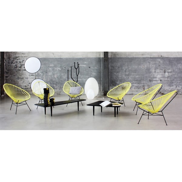 Křeslo Acapulco, petrol, délka 100 cm-image-1