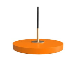 Oranžové LED závěsné svítidlo s kovovým stínidlem ø 15 cm Asteria Micro – UMAGE