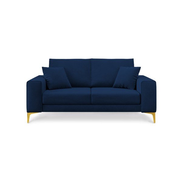 Tmavě modrá dvoumístná pohovka Cosmopolitan Design Basel
