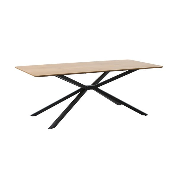 Jídelní stůl s deskou v dubovém dekoru 90x160 cm Cesura – Unique Furniture-image-3