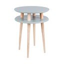 Tmavě šedý odkládací stolek Ragaba UFO, Ø 45 cm