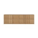 TV sestava v dekoru dubu v přírodní barvě 264x88 cm Modulair – vtwonen