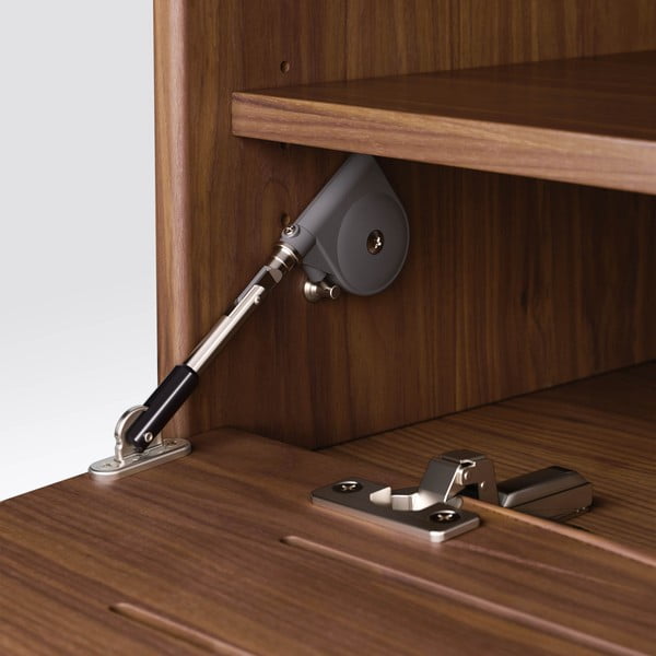 TV stolek v dekoru ořechového dřeva Kave Home Carolin-image-3