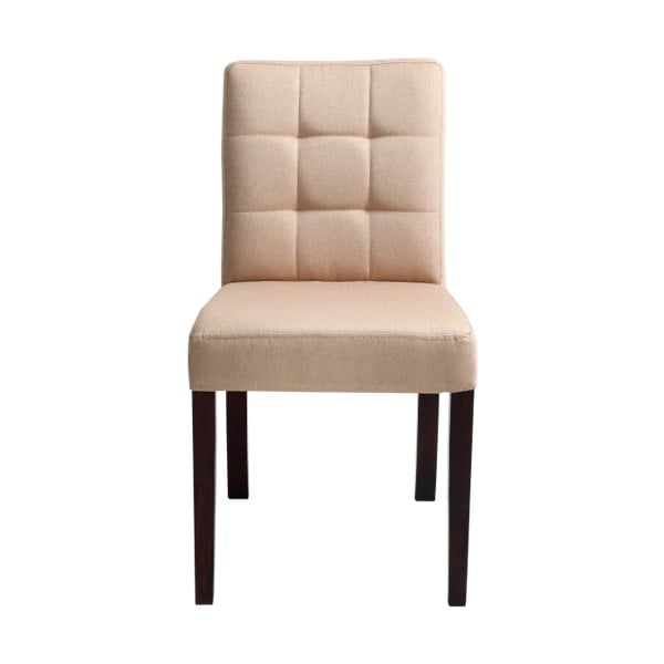 Béžová židle s hnědými nohami Custom Form Wilton