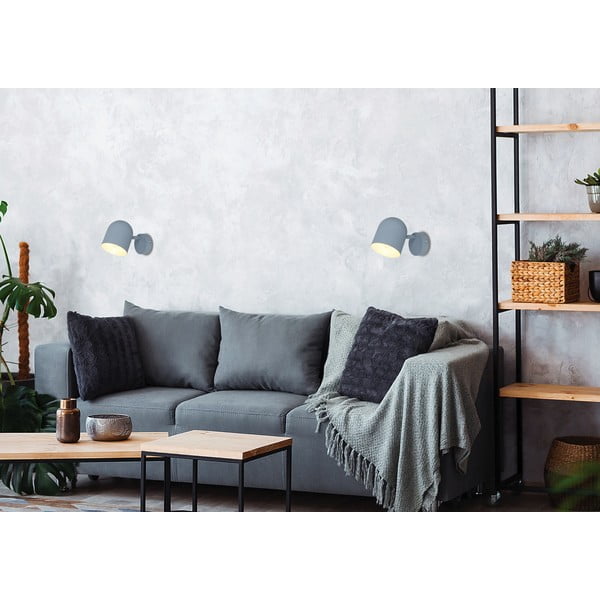 Světle modré nástěnné svítidlo Azuro – Candellux Lighting-image-1