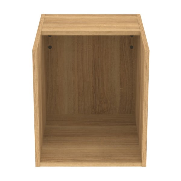 Nízká závěsná koupelnová skříňka v dekoru dubu v přírodní barvě 40x44 cm i.Life B – Ideal Standard