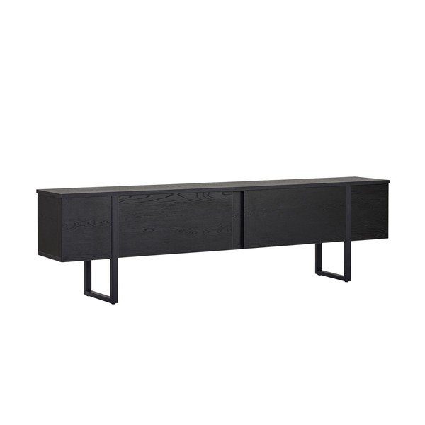 Černý TV stolek 180x50x30 cm Onera – Kalune Design