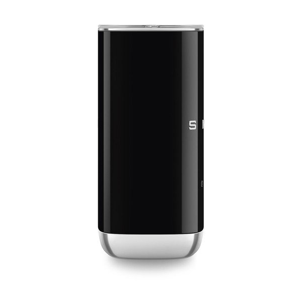 Černý plastový elektrický šlehač mléka 120 ml – SMEG-image-4