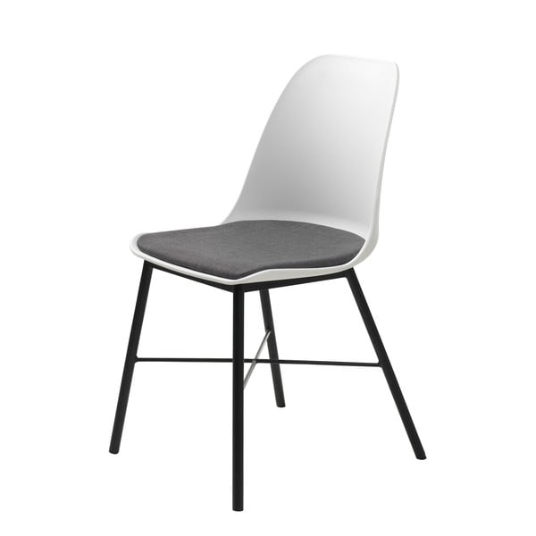 Sada 2 bílo-šedých židlí Unique Furniture Whistler-image-1