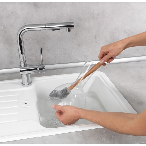 Silikonový kartáč na mytí nádobí Wenko Hollie-image-2