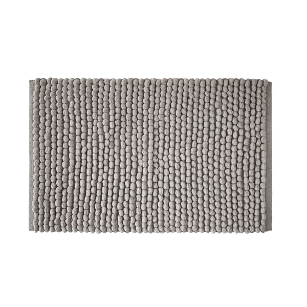 Šedá koupelnová předložka 50x80 cm Aspen Bobble – Bianca