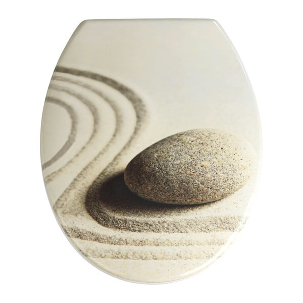 WC sedátko Wenko Sand And Stone, 45 x 37,5 cm