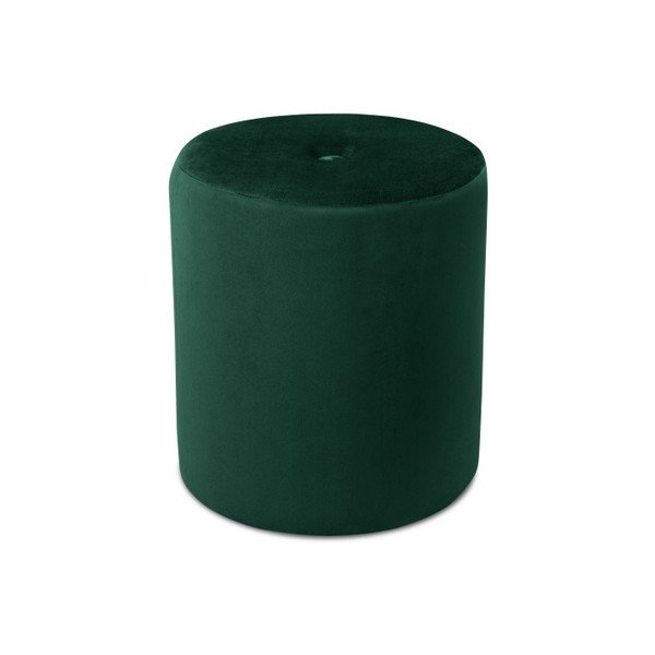 Zelený puf Mazzini Sofas Fiore, ⌀ 40 cm-image-2