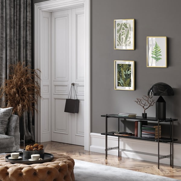 Obrazy v sadě 3 ks 30x40 cm Fern – knor-image-1