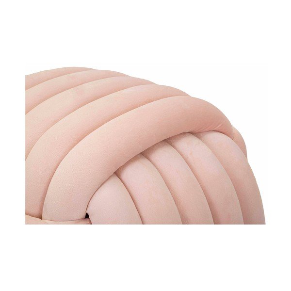 Světle růžový sametový taburet Softy – Mauro Ferretti-image-4