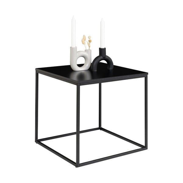 Černý odkládací stolek House Nordic Vita, 45 x 45 cm-image-3