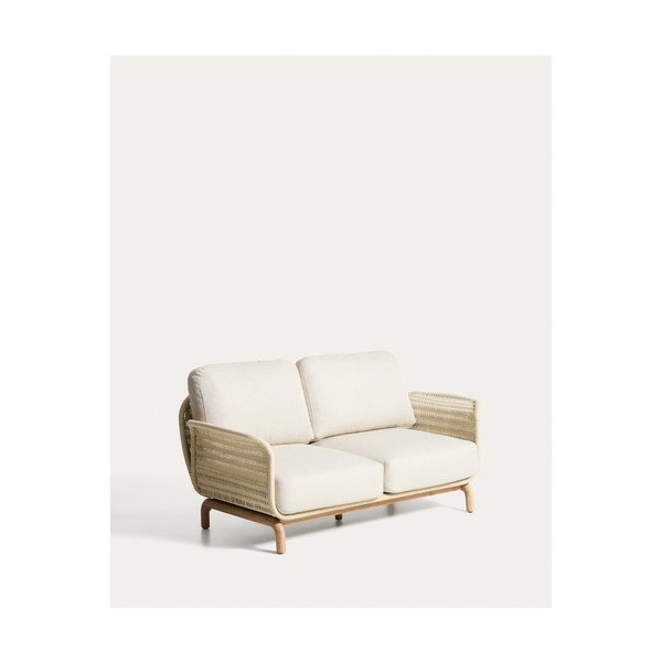 Béžová čalouněná zahradní pohovka Alipa – Kave Home-image-4