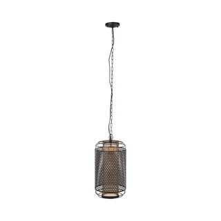 Černé závěsné svítidlo s kovovým stínítkem ø 25.5 cm Archer - Dutchbone