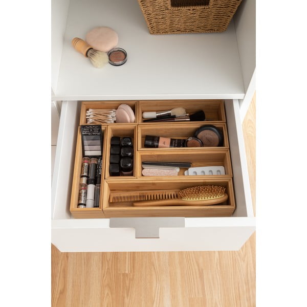 Bambusový organizér Compactor Woody, 30 x 7,5 x 6,35 cm-image-2