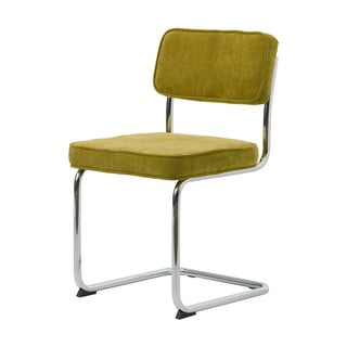 Zelená manšestrová jídelní židle Rupert – Unique Furniture