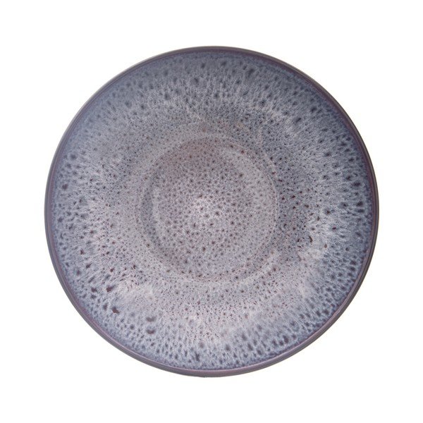 Fialový hluboký  keramický talíř ø 20,5 cm Glaze – Orion