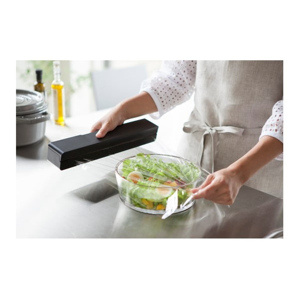 Černý magnetický držák na kuchyňské folie YAMAZAKI Tower-image-2