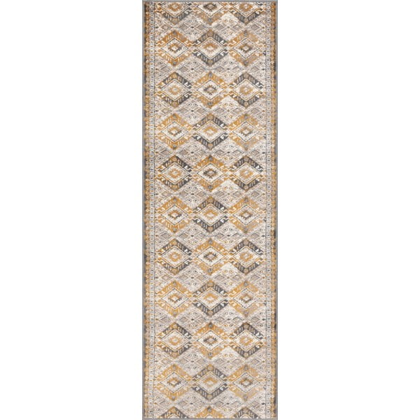 Béžový běhoun 80x250 cm Soft Eman – FD