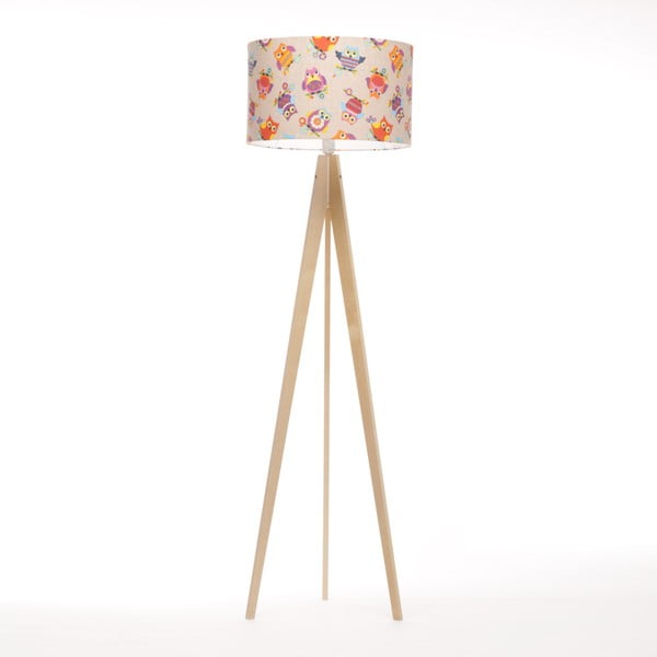 Pestrobarevná stojací lampa 4room Artist, bříza, 150 cm