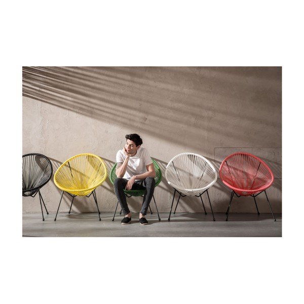 Červené křeslo Kare Design Acapulco-image-2