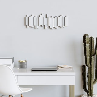 Bílý plastový nástěnný věšák Sticks – Umbra