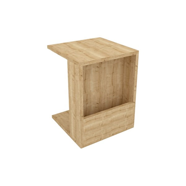 Odkládací stolek v dekoru borovice 36x36 cm Buddy – Gauge Concept