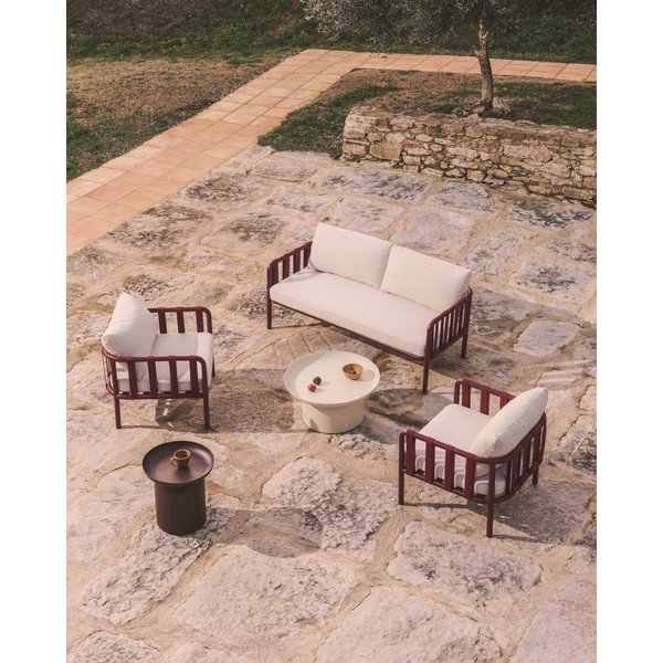 Kovový kulatý zahradní stolek ø 45 cm Arcola – Kave Home-image-4
