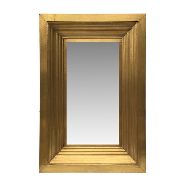 Nástěnné zrcadlo v rámu zlaté barvy Moycor Venecia, 80 x 120 cm