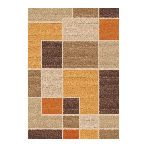 Oranžovobéžový koberec Universal Nilo, 67 x 250 cm