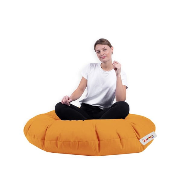 Oranžový sedací vak Iyzi – Floriane Garden-image-3