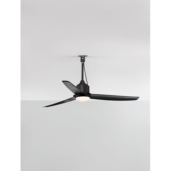 Matně černé kovové LED stmívatelné stropní svítidlo Blowy – Nova Luce-image-4