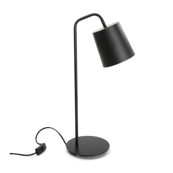 Černá stolní lampa Versa Balance
