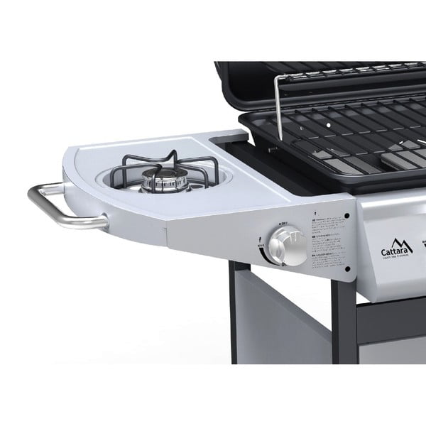 Pojízdný plynový zahradní grill Cattara Master Chef Flame Tamer-image-3