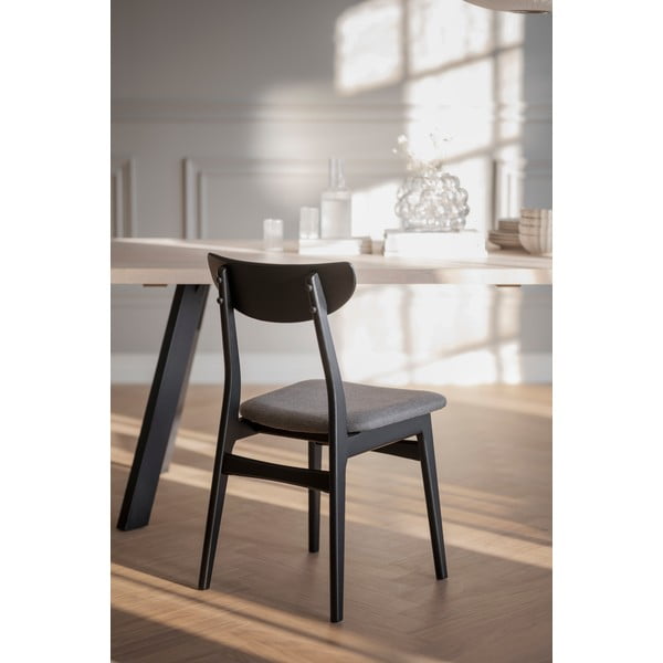 Černé jídelní židle v sadě 2 ks Rodham - Rowico-image-1