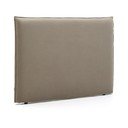 Taupe čalouněné čelo postele 180x118 cm Jaira – Kave Home