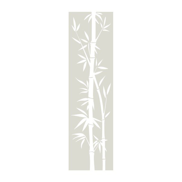 Voděodolná samolepka do sprchy Ambiance Bamboo, 195 x 55 cm-image-2