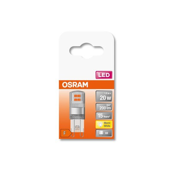 Teplá LED žárovka G9, 2 W – Candellux Lighting-image-3