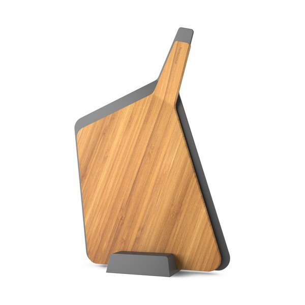Prkénka se stojánkem Chopping Board Set, šedá-image-2