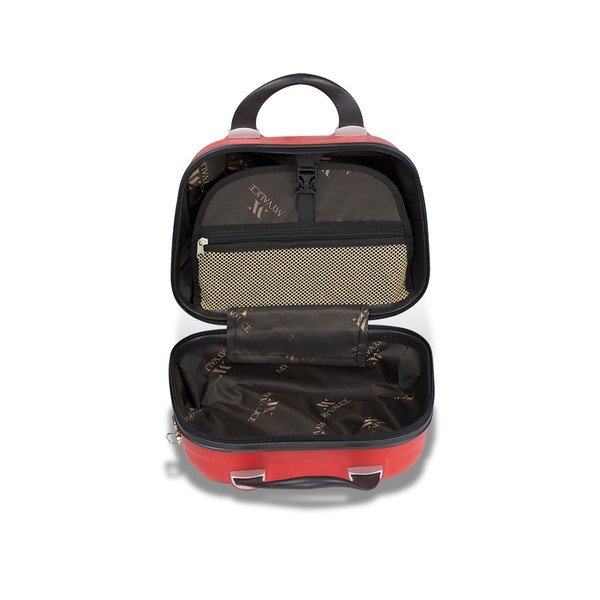 Červený dámský příruční cestovní kufřík My Valice SMART BAG LASSO Make Up & Hand Suitcase-image-3