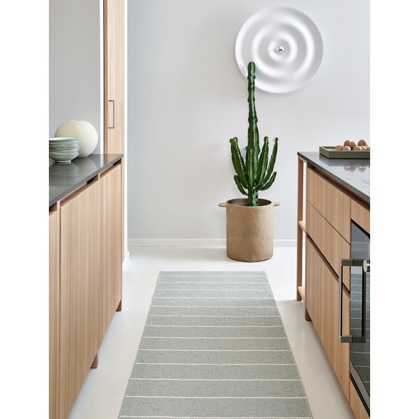 Světle zelený vnitřní a venkovní koberec 70x90 cm Carl Sage – Pappelina-image-1