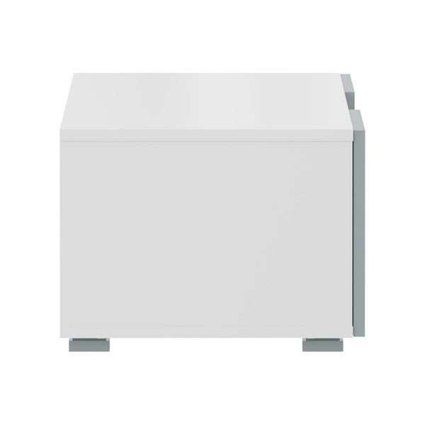 Šedo-bílý TV stolek 140x31 cm Podium – TemaHome-image-4