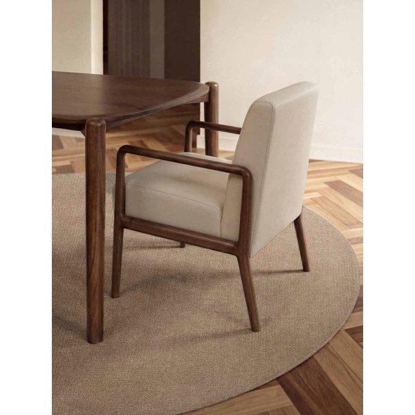 Béžový ručně tkaný vlněný kulatý koberec ø 160 cm Greenwich – Ted Baker-image-2