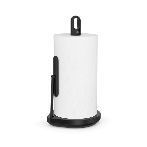 Matně černý ocelový držák na kuchyňské utěrky – simplehuman-image-3
